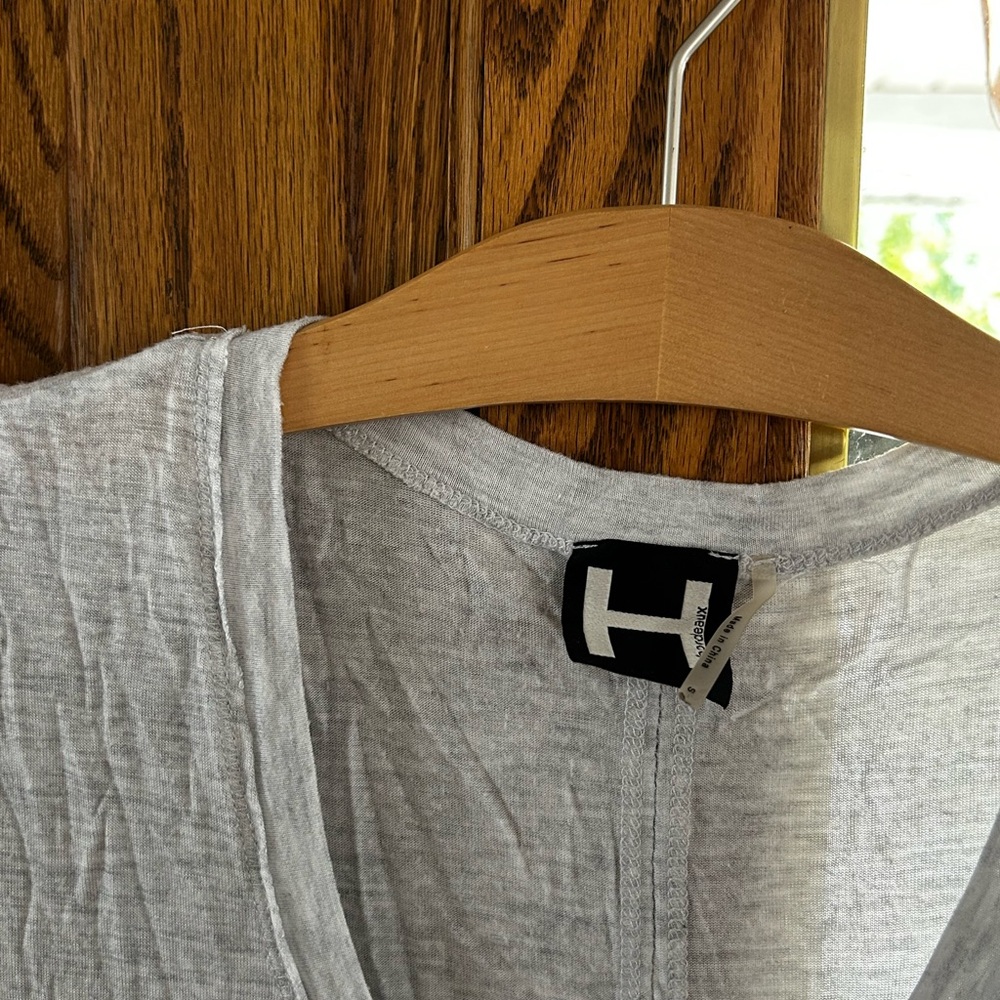 Light Gray Sleeveless Top
